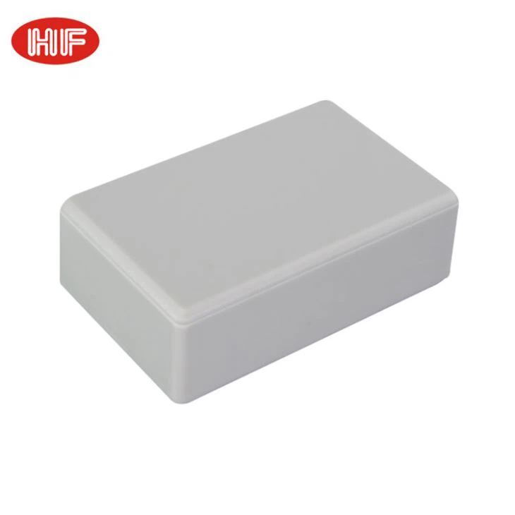 White Plastic Desktop Enclosure Project Case